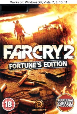 Far Cry 2: Fortune's Edition PC Game 2008 Ubisoft Windows 10 11