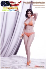PHICEN TBLeague 1/6 Buxom Women S28A Seamless female plump Body PALE ❶USA❶