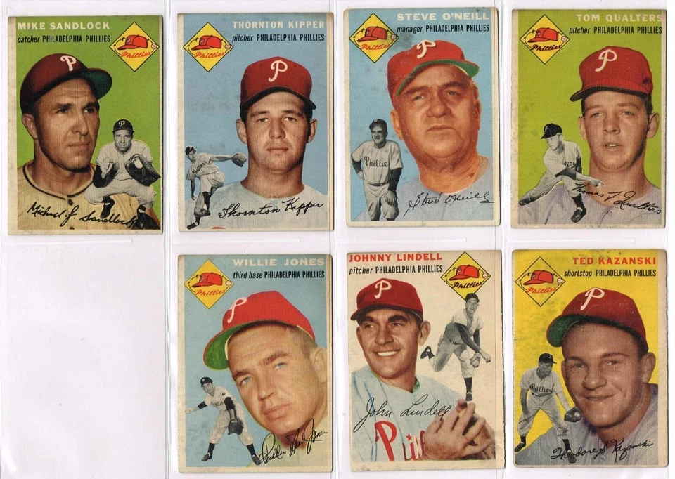 018, Collection of 44, Poor to VG 1952-1956 Topps Cards & Exhibits, FREE S&H - Image 3 of 4