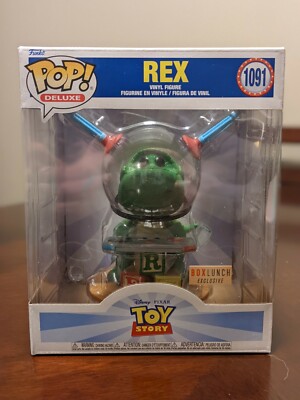Funko Pop Deluxe Dinosaur Rex Boxlunch Exclusive Disney Pixar Toy Story 