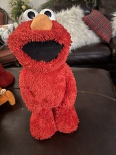 2005 Mattel 15" T.M.X. Tickle Me Elmo Sesame Street Giggles Falls Over Tested