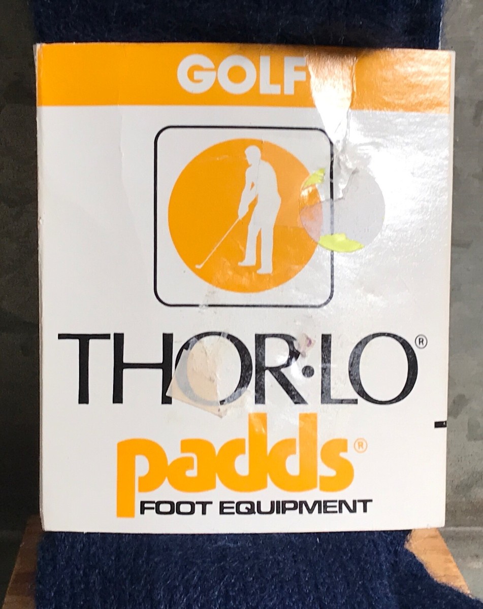 Vintage Unisex THOR-LO Golf GX-13 Universal Socks Padds NOS 10-13