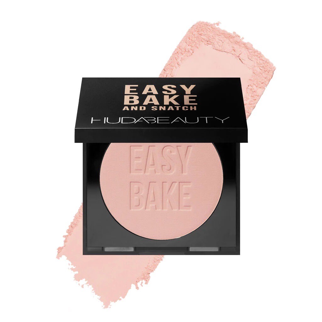hudabeautyセッティングパウダーチェリーブロッサム Huda Beauty Easy Bake and Snatch Pressed & Setting Powder Cherry