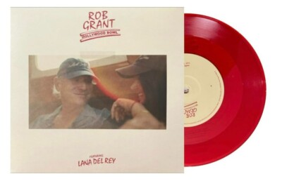 ROB GRANT LANA DEL REY Hollywood Bowl Rouge Vinyle Ep 45t 7 Neuf | eBay