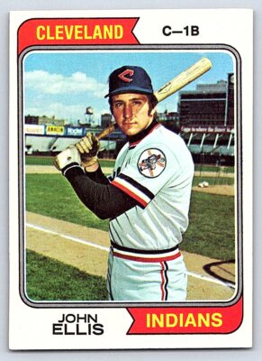 John Ellis  1974 Topps  #128 - Please see pics for cond.