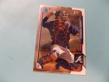 Lucas Herbert Atlanta Braves 2015 Bowman Chrome Draft Prospect Rome Braves