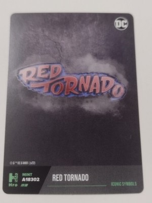 2022 HRO DC Chapter 2 Pack Fresh Red Tornado Logo Iconic Symbols #18302