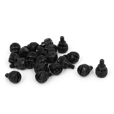 M3.5 6 -32 PC Computer Case Thumbscrews Thumb Screws Black 20pcs