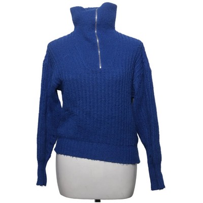 Sisters Point, Rollkragenpullover, Größe: M, MORA-MOCK, Blau #dn5