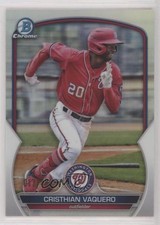 2023 Bowman Chrome Prospects Refractor 17/499 Cristhian Vaquero #BCP-54 1er3