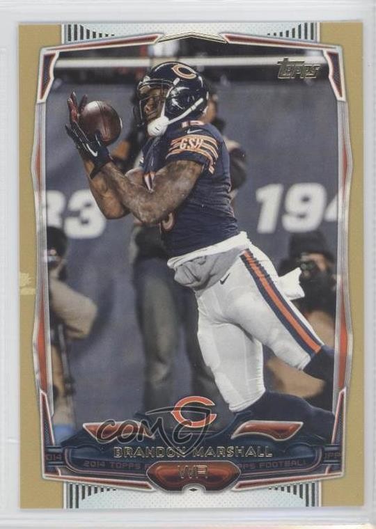 2014 Topps Gold 1169/2014 Brandon Marshall #83 1f0
