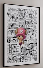 Tony Tony Chopper Manga Poster – Decorative Paintings For Anime Style Lovers