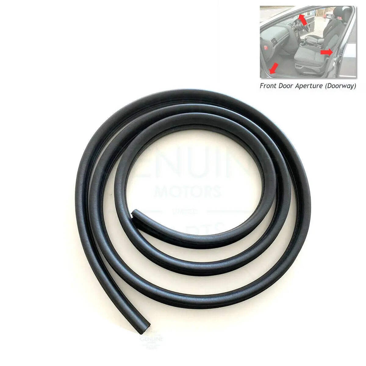 Front Door Aperture Weatherstrip Rubber Seal For Peugeot 407 (2003-2010)