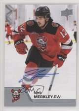 2020-21 Upper Deck AHL Auto Nick Merkley #73 Auto 8db