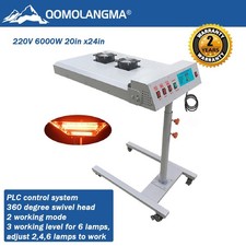 6000W 20" x 24" Automatic IR Flash Dryer with Sensor for Silk Screen Printing
