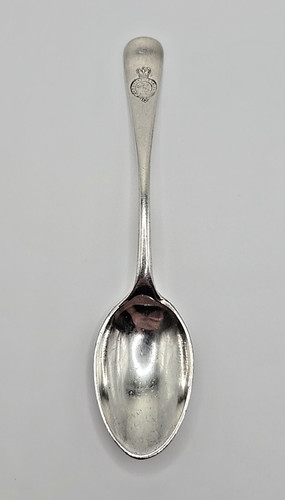 Antique CUNARD LINE Silver Serving Spoon Wm Hutton Sheffield MPA RMS Ocean Liner