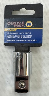 #ad #ad NAPA Carlyle Tools ADP1234 1 2quot; DR. Adapter 1 2quot; F X 3 4quot; M $12.99