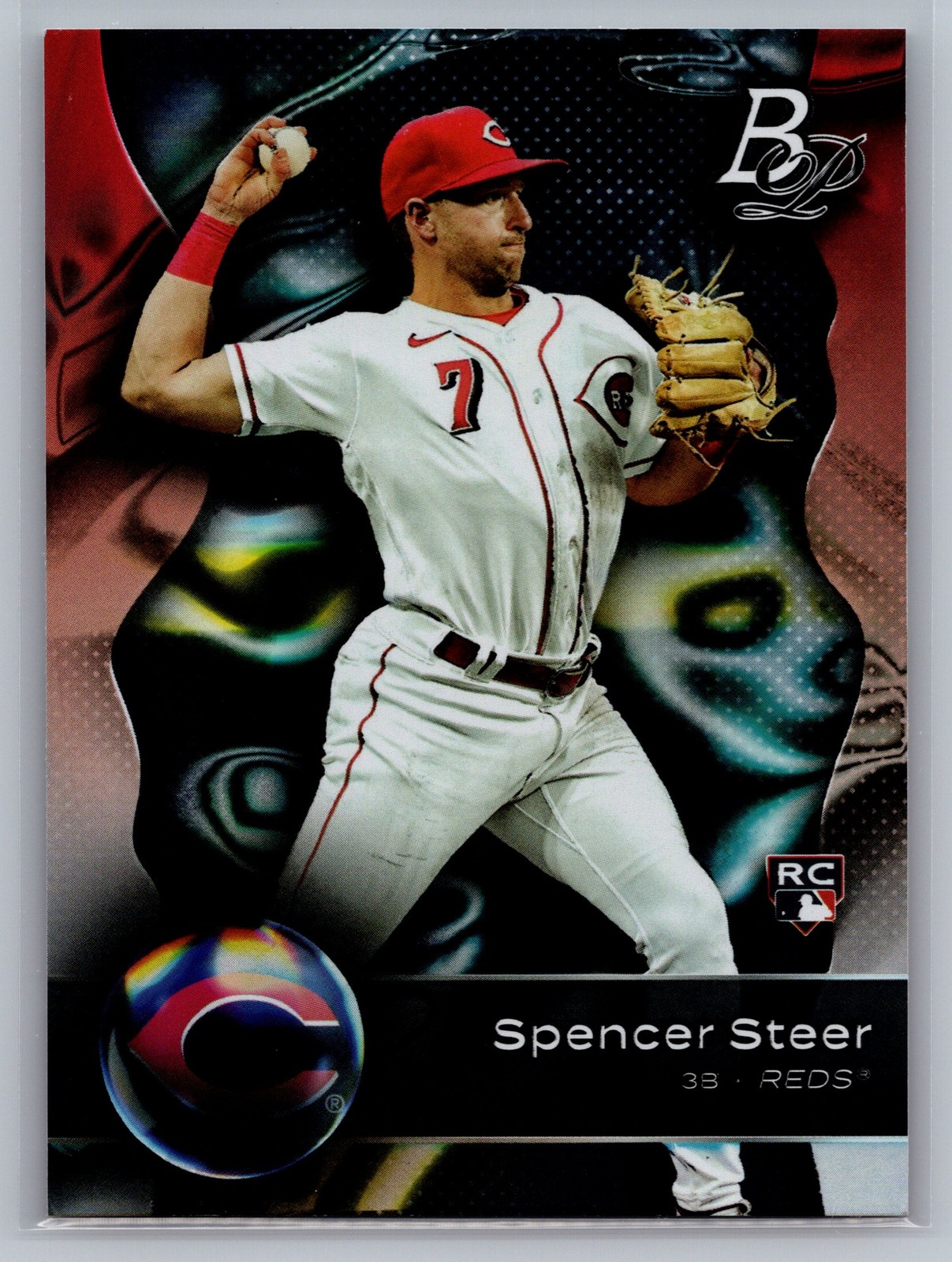 2023 Bowman Platinum #76 Spencer Steer