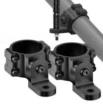 2X For Polaris RZR UTV ATV Mounting Bracket Whip Lights 1.65"-2" Roll Bar Mounts