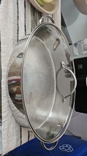 Princess House Stainless Steel 7 Qt Oval Cass...