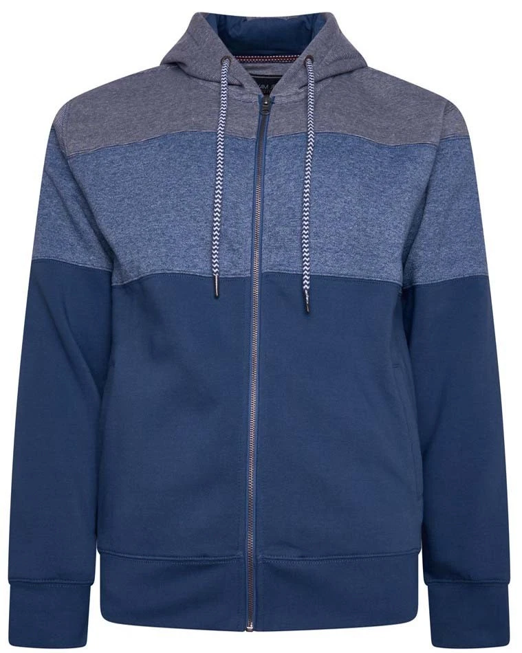 Kam Marl Stripe Zip Through Hoodie in Vintage Indigo BIG SIZE 5XL 6XL SALE PRICE
Opens in a new wind