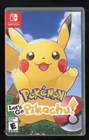 Pokemon Let's Go Pikachu Nintendo Switch - CIB Case + Game Cartridge Tested work