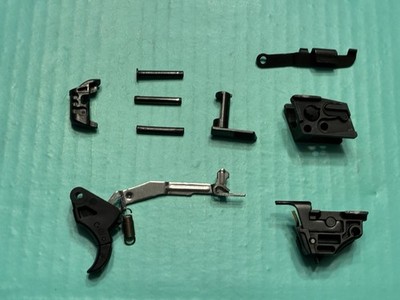 USED OEM SMITH & WESSON M&P SHIELD 9 2.0 LOWER PARTS TRIGGER SLIDE STOP EJECTOR