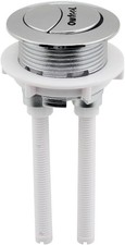 Elegant 38mm Dual Push Flushing Toilet Button - Durable Stainless Steel Design