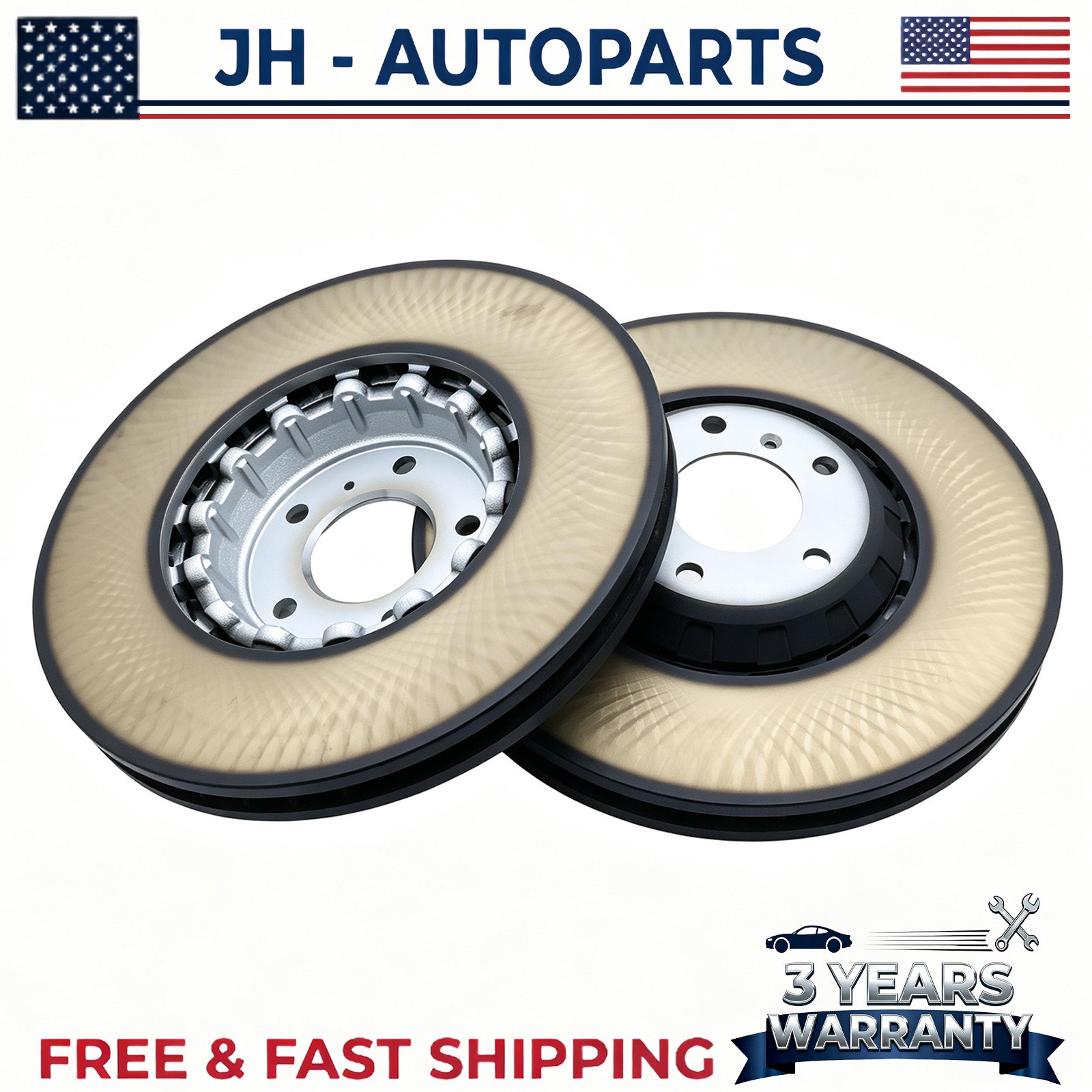 Bentley Bentayga Speed 2016-2023 Front Brake discs 4 pcs P/N 4M0615601N