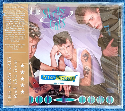 Stray Cats - Best of / Rock this town -EMI USA - CD with wrap around obi- Sealed