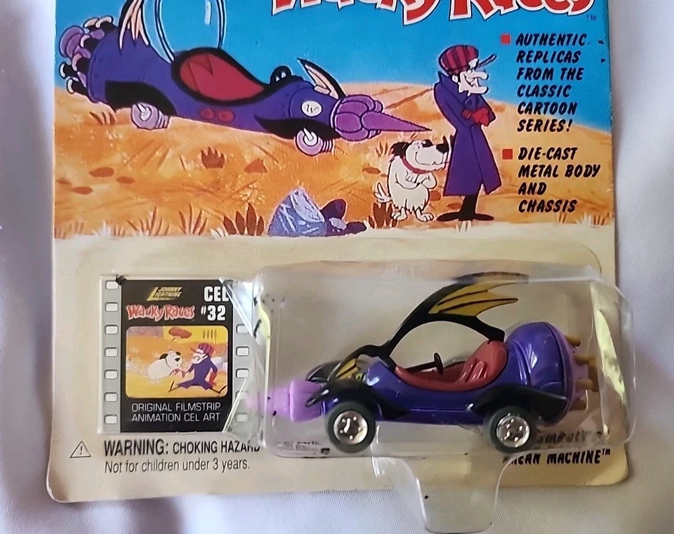 JOHNNY LIGHTNING WACKY RACES DICK DASTARDLY’S MEAN MACHINE 1998 ~NEW - Image 2 of 4