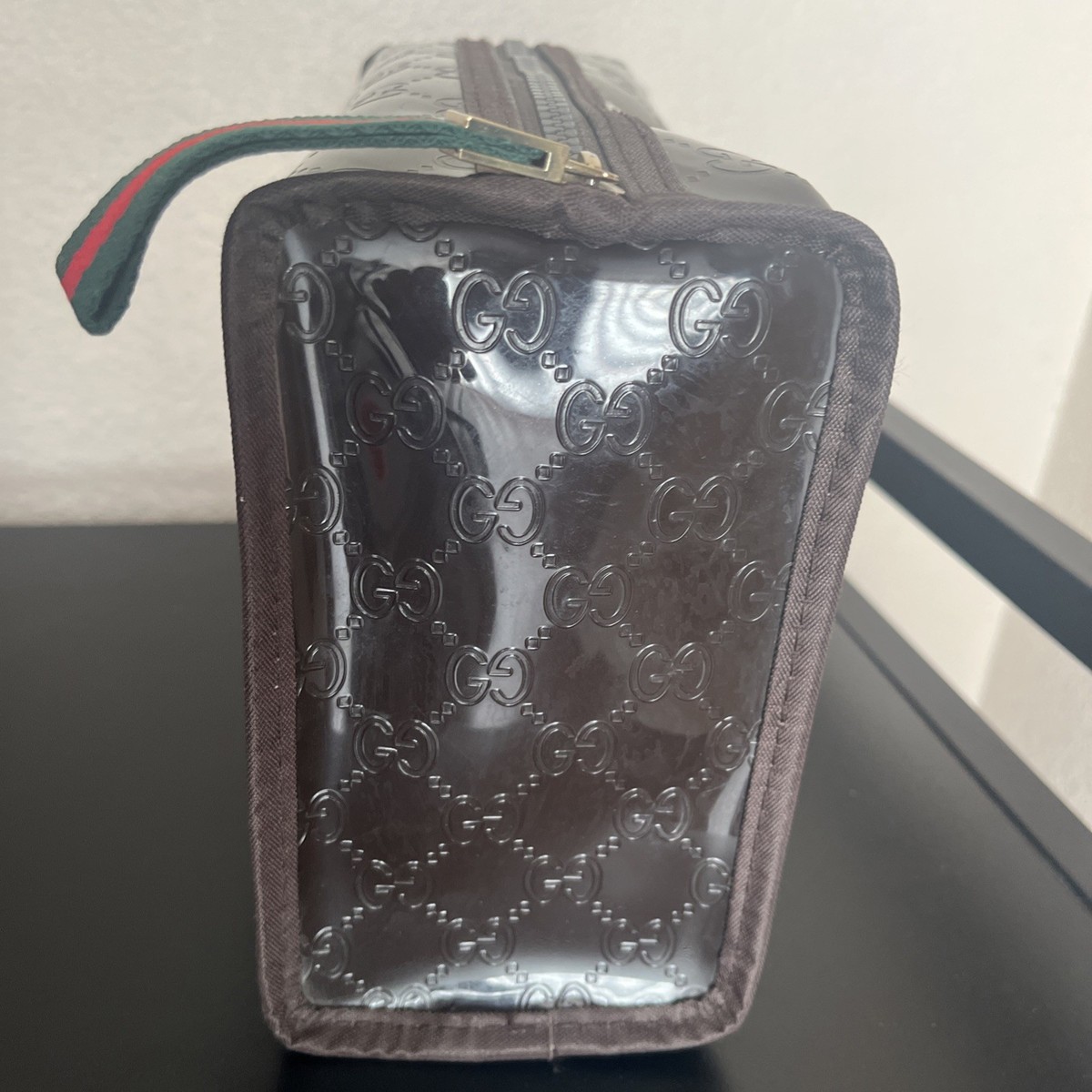 Gucci bag- Gucci perfume/makeup Brown Plastic Medium Bag