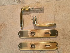 Hoppe Türdrücker Verona Langschild BB  Messing F71 Türbeschlag Türgriff Türkl