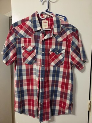 mens levi shirt lot medium