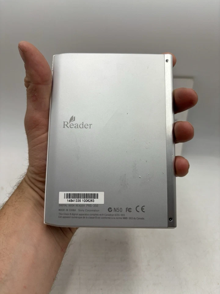 Sony PRS-350 Digital Book Reader w Manual *WORKS* Bundle - Image 3 of 4