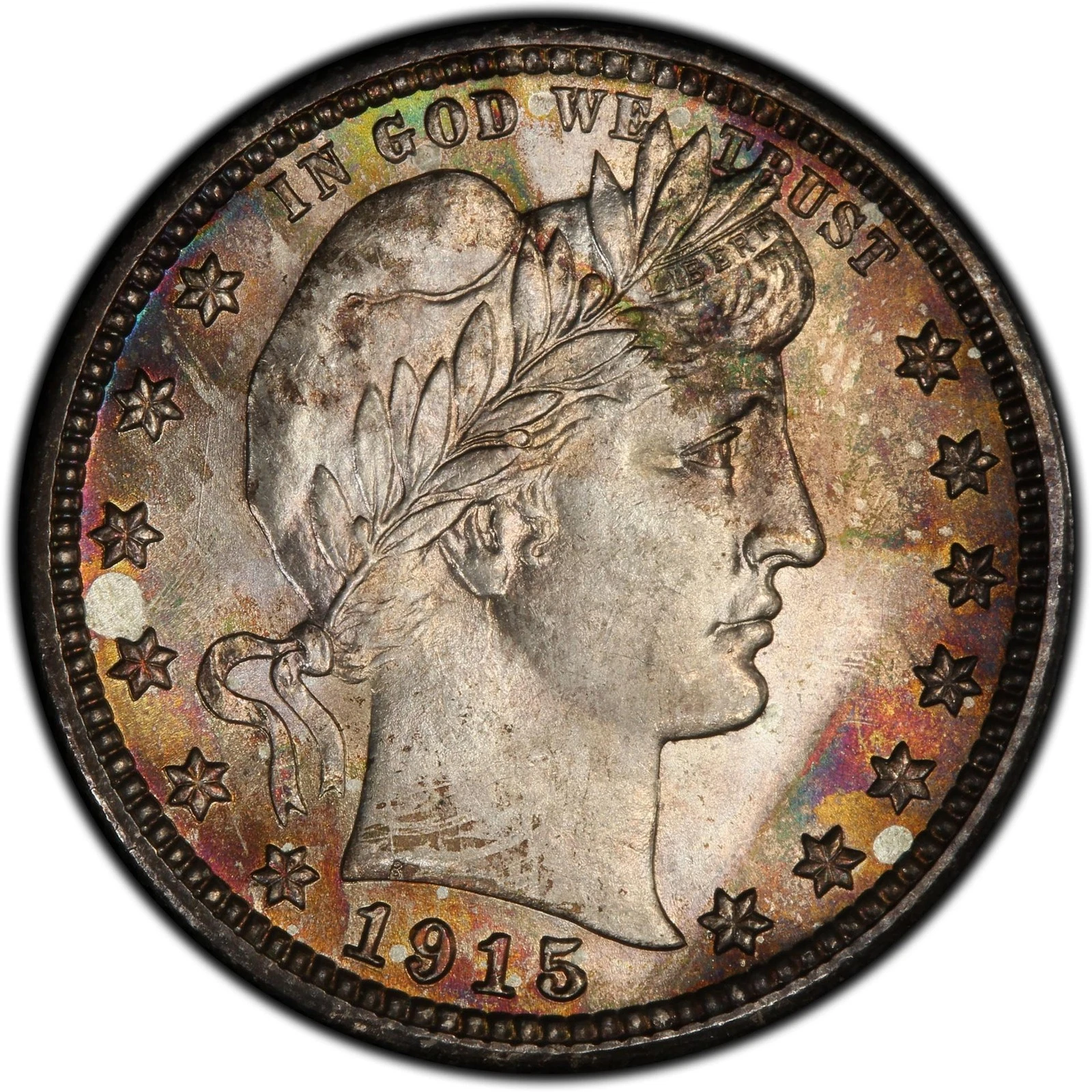 1915-S 25C Barber Quarter PCGS MS66 (CAC)