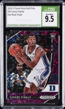 2020 PANINI PRIZM DRAFT PICKS FAST BREAK #29 CASSIUS WINSTON ROOKIE RC CSG 9.5