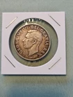 1949 Canada Silver 50 Cents Coin XF Canadian Half Dollar Circulated. Repunch T.