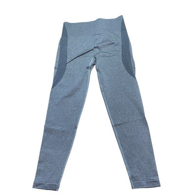 Halara NWT OneForm Seamless Flow High Waisted 7/8 Yoga Leggings Blue XL