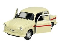 Welly Trabant P50 / P60 Beige 1:34 Die Cast Metal Model Neu Im Kasten 43863