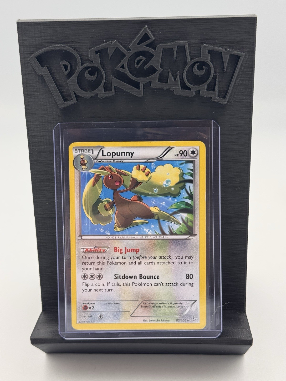 Lopunny Pokémon - 85/106 - Rare - HP