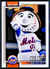 2026 Topps Series 1 Celebration Mascots MRS. MET NEW YORK METS #M-14