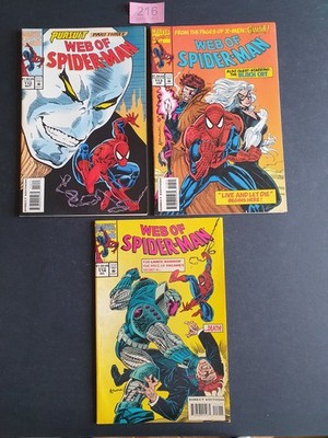 WEB OF SPIDER-MAN 112 - 113 -114  x 3  1994   MARVEL  COMICS VNC