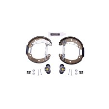 Bremsbackensatz Ø 203 mm 39 mm HELLA passend für u.a. FIAT BRAVA