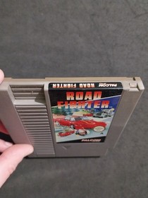ROAD FIGHTER NINTENDO NES PAL A MATTEL ITA USATO SOLO CASSETTA