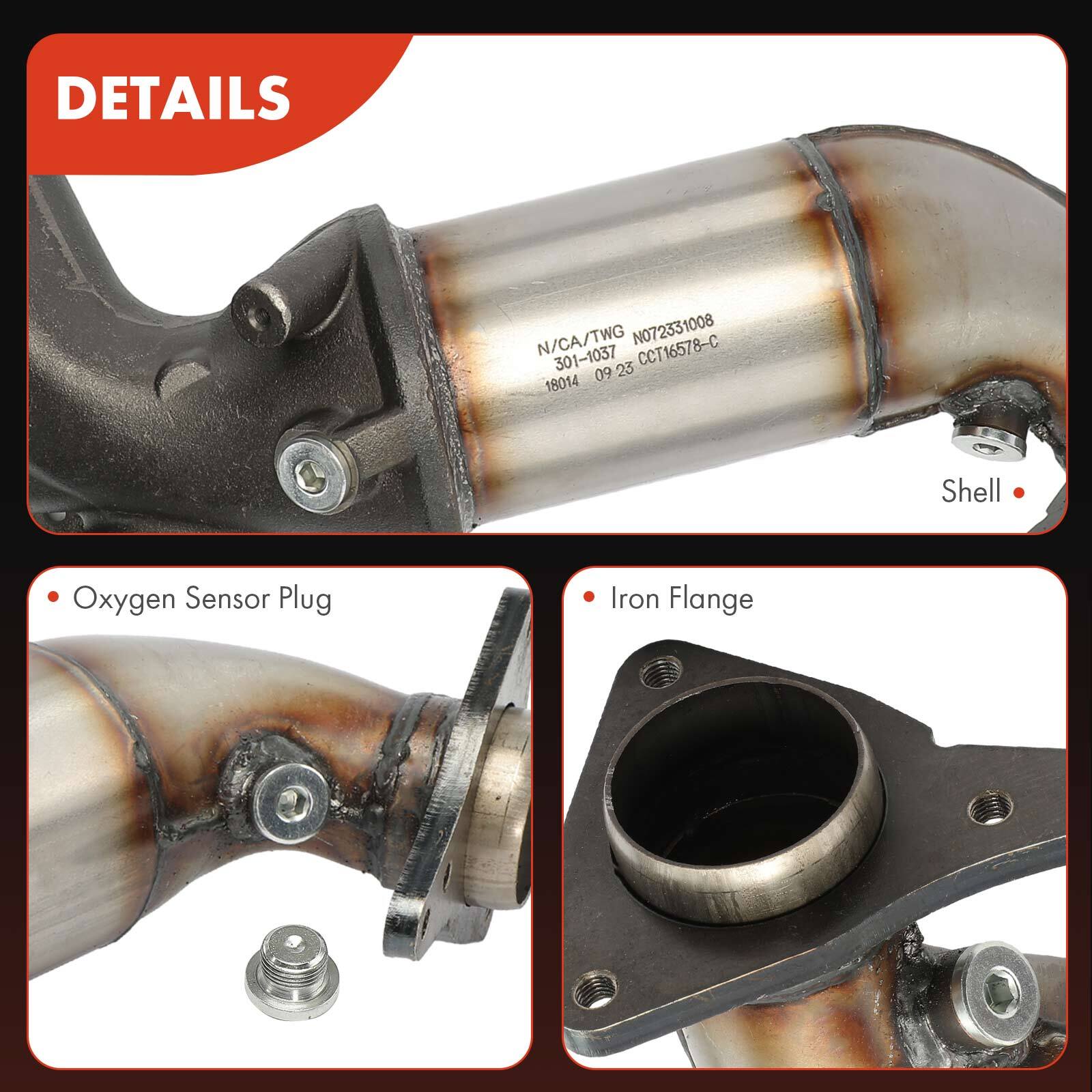 Front Manifold Catalytic Converter for Chevy Colorado GMC Canyon Hummer