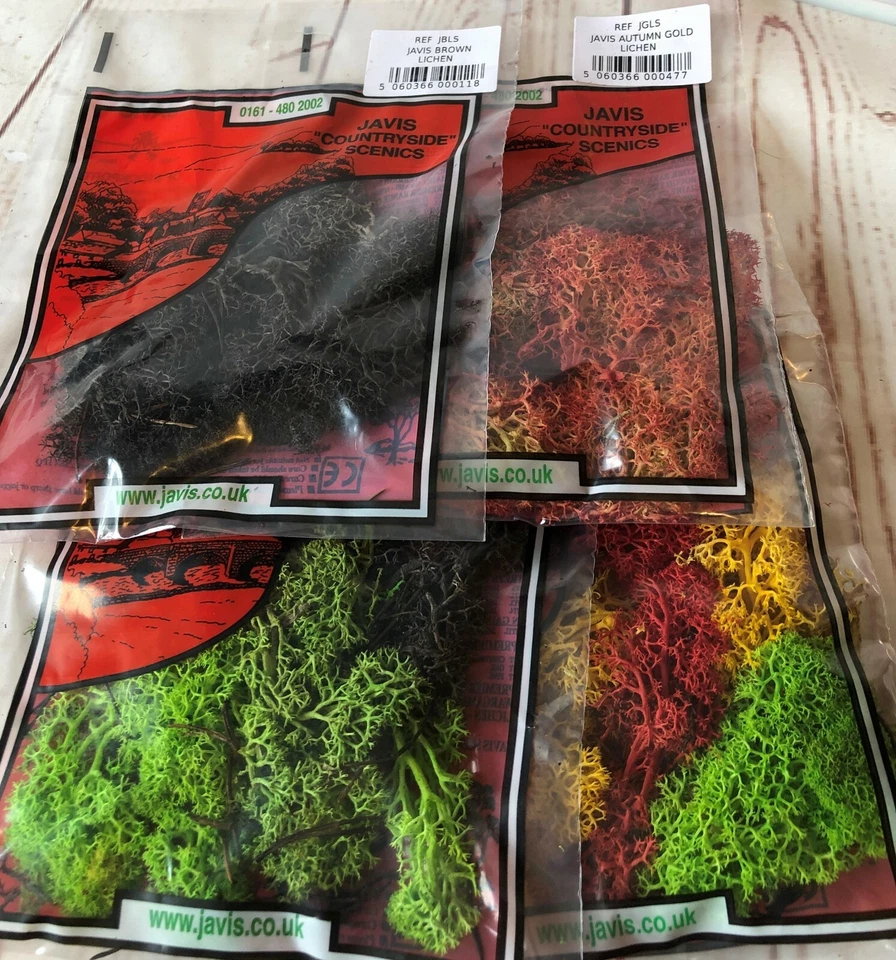 Javis Scenic Maker Lichen 00 N Gauge Model Wargames Railway