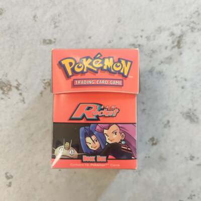 Pokemon TCG Team Rocket Deck Box Vintage BD152-0328 | eBay