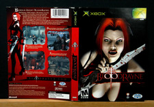 BLOODRAYNE - COVER ONLY NO GAME  XBOX 