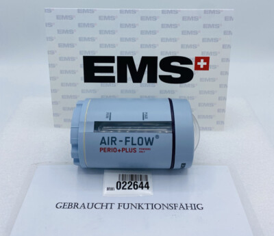 EMS Dental Air Flow Perio+Plus Pulverbehälter schwarz gebraucht MWi022644 